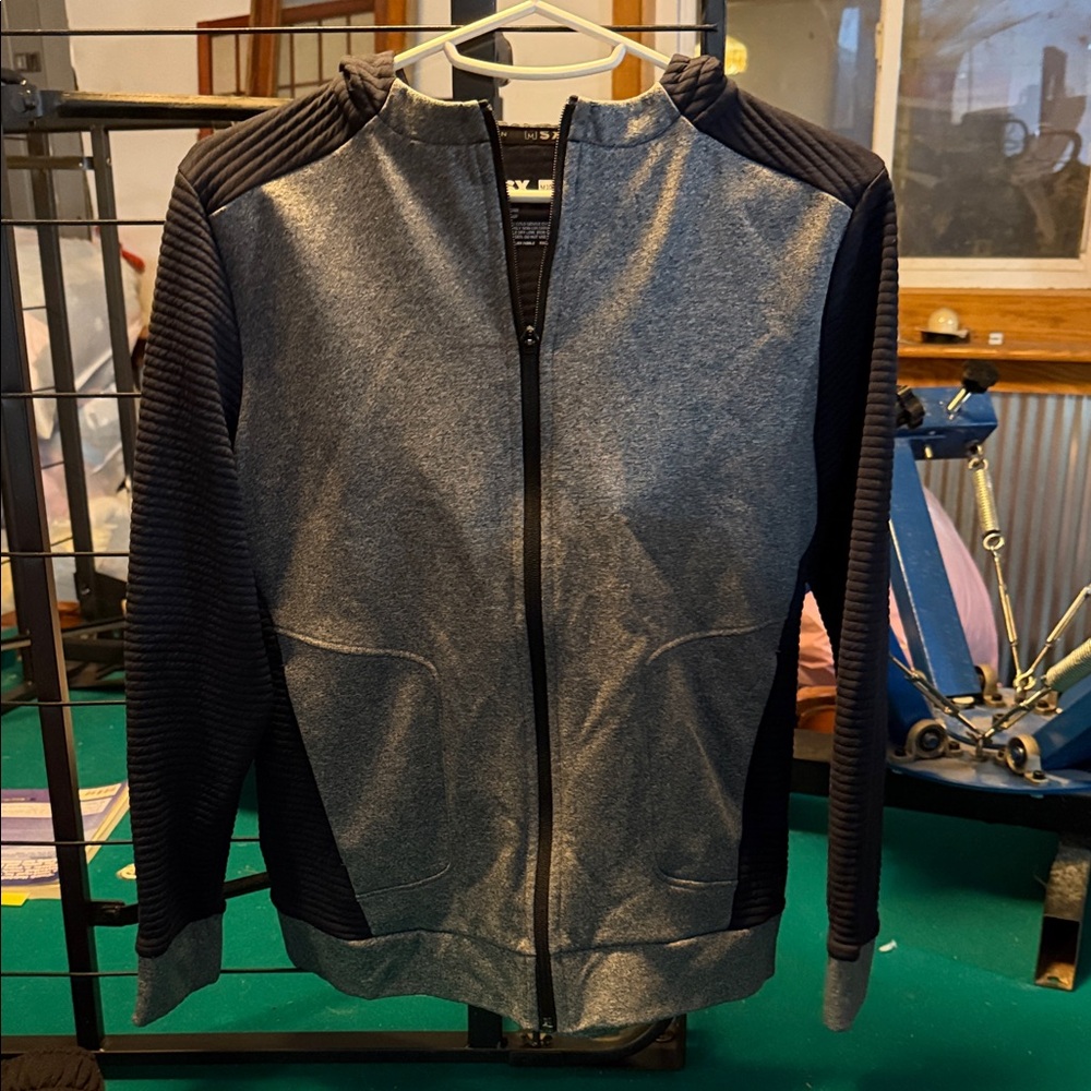 Kids' Gray and Black Hoodie
